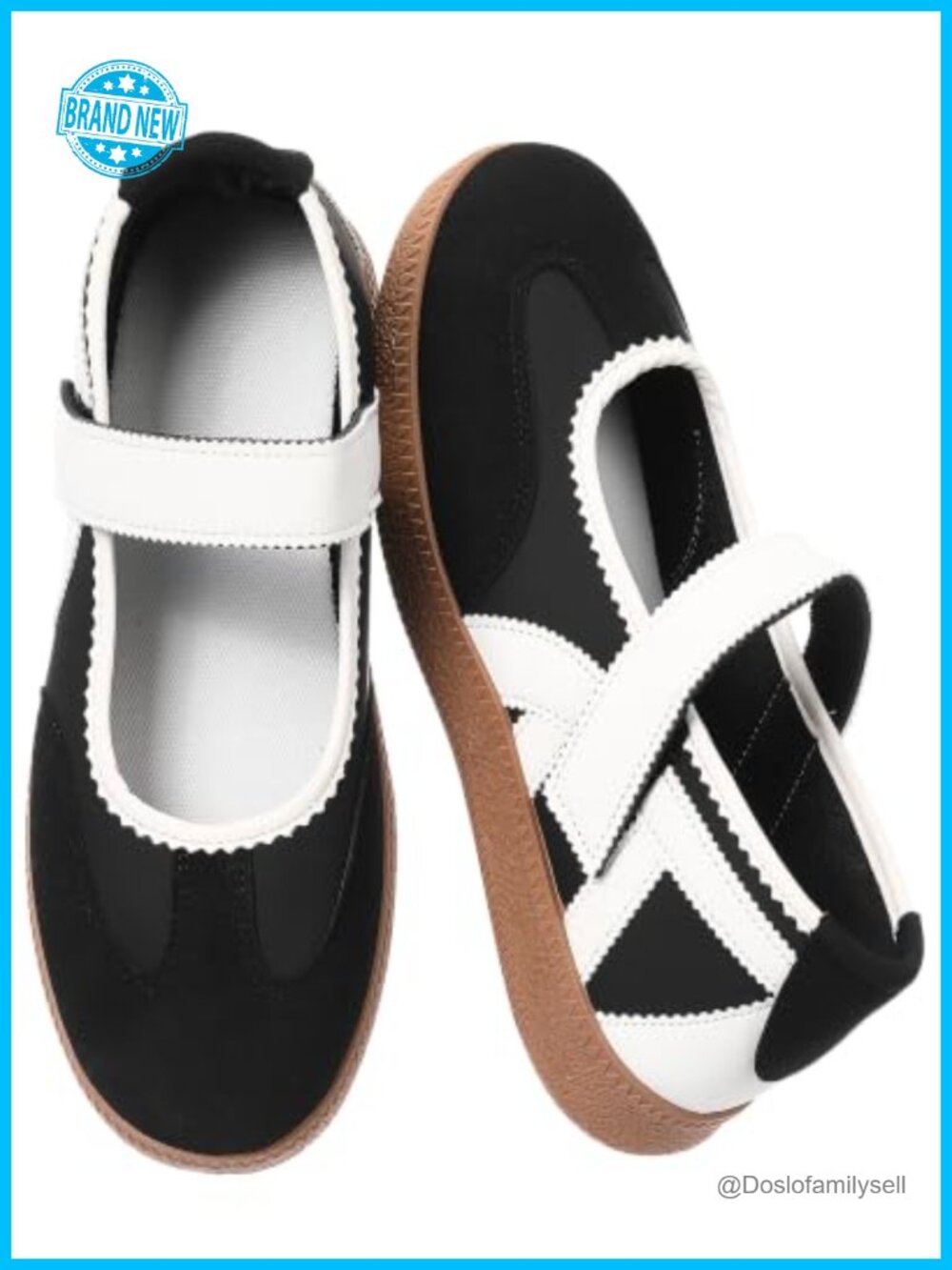Mary Jane Sneakers Women Slip On Retro Platform Casual Shoes